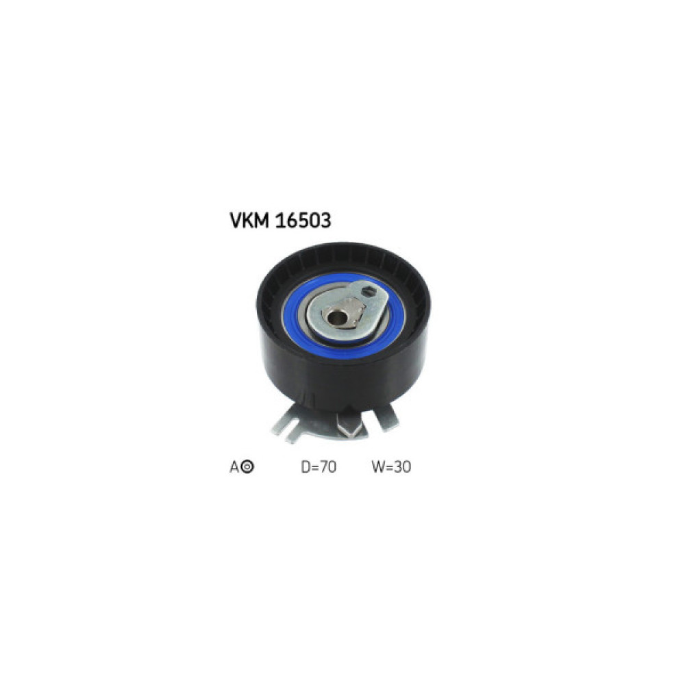 Ролик натягувача ременя SKF VKM 16503 Ролик натягувача ременя SKF VKM 16503