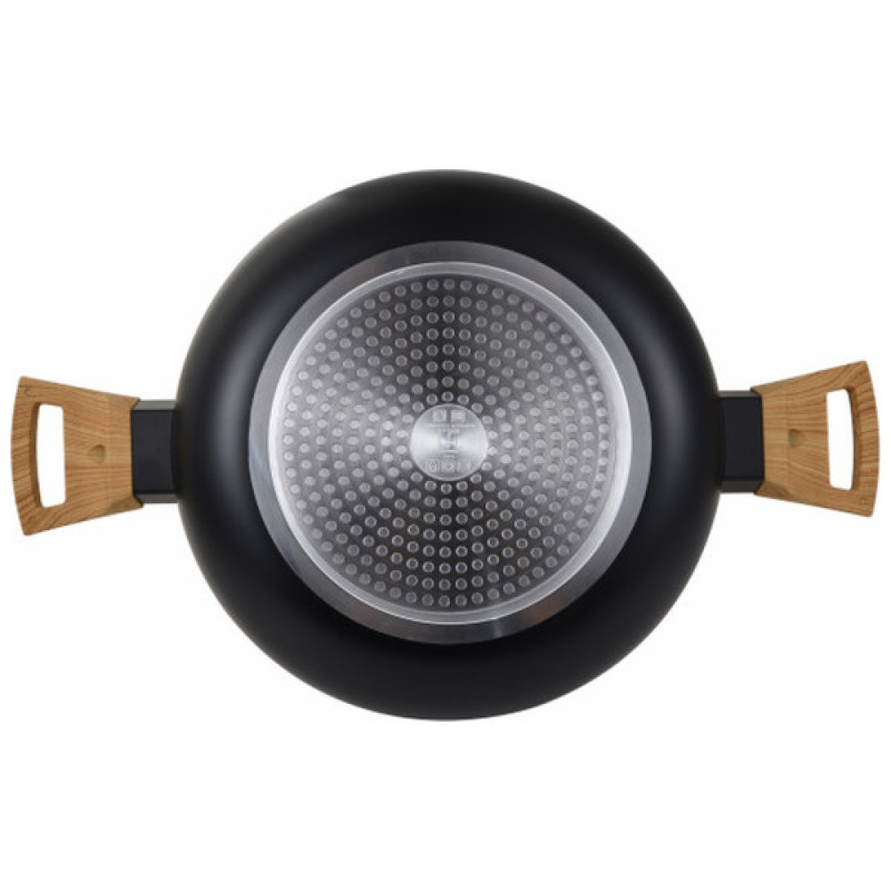 Каструля Bergner Earth black, з кришкою 24 см, 4.3 л (BG-32036-BK) Каструля Bergner Earth black, з кришкою 24 см, 4.3 л (BG-32036-BK)