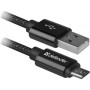 Дата кабель USB 2.0 AM to Micro 5P 1.0m USB08-03T PRO black Defender (87802) Дата кабель USB 2.0 AM to Micro 5P 1.0m USB08-03T PRO black Defender (87802)