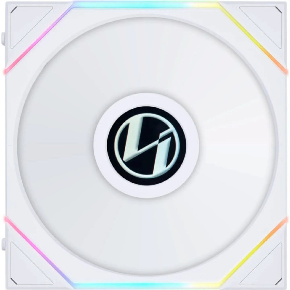 Кулер до корпусу Lian Li Reverse TL LCD 140-1, White (G99.14RTLLCD1W.00)