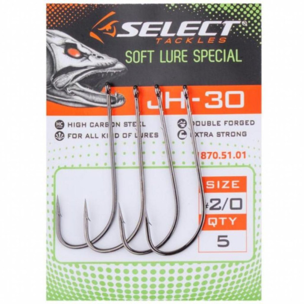 Гачок Select JH-30 2/0 (4 шт/уп) (1870.51.01)