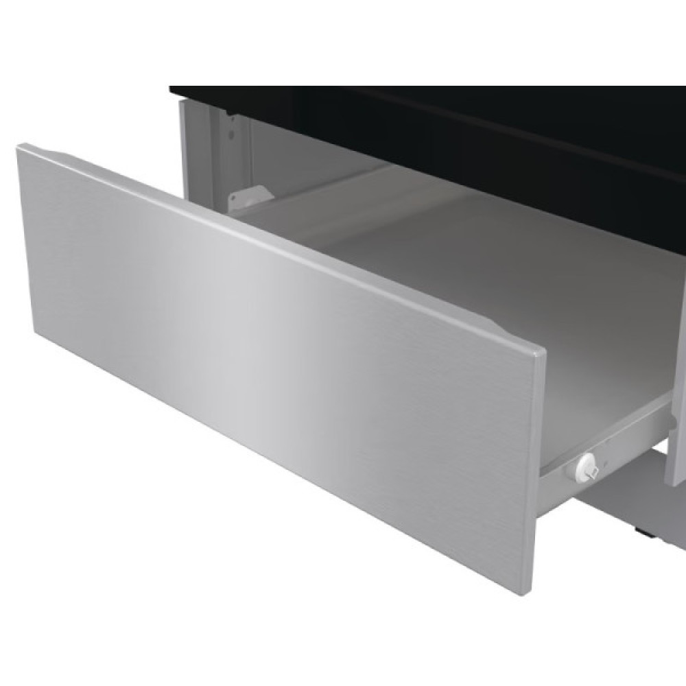 Плита Gorenje комбінована, 70л, 50x60см, дисплей, чавун, нерж