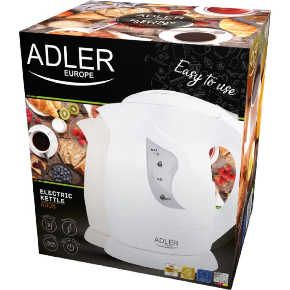 Електрочайник Adler AD 08 beige