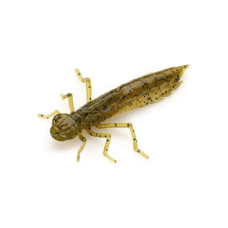 Силікон рибальський FishUP Dragonfly 1.7" 074 - Green Pumpkin Seed (8шт/уп) (1864.04.97)