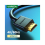 Кабель мультимедійний HDMI M to HDMI M 3.0m V2.0 4K Ugreen (10108)