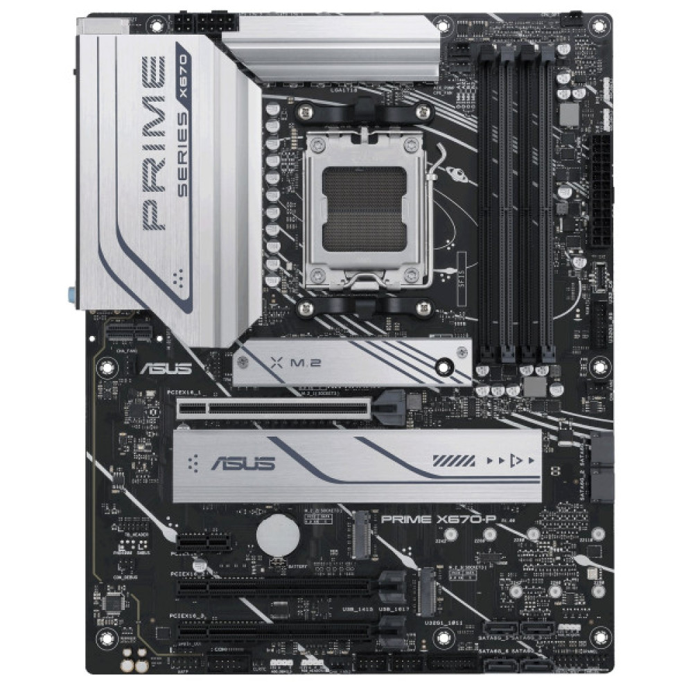 Материнcька плата ASUS PRIME X670-P sAM5 X670 4xDDR5 M.2 DP HDMI ATX