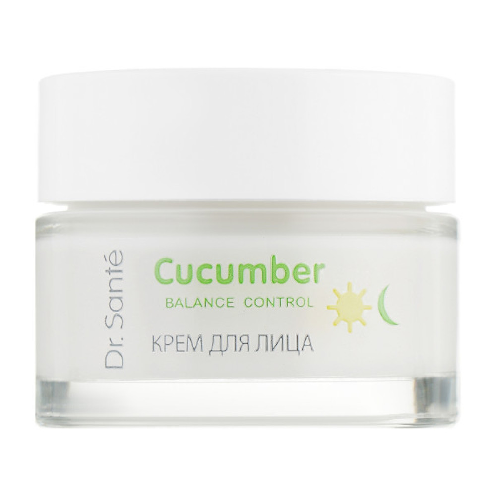 Крем для обличчя Dr. Sante Cucumber Balance Control З матувальним ефектом 50 мл (4823015926211)