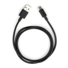 Дата кабель USB 2.0 AM to USB-C 1.0m PVC black Vinga (VCPDCTC1BK)