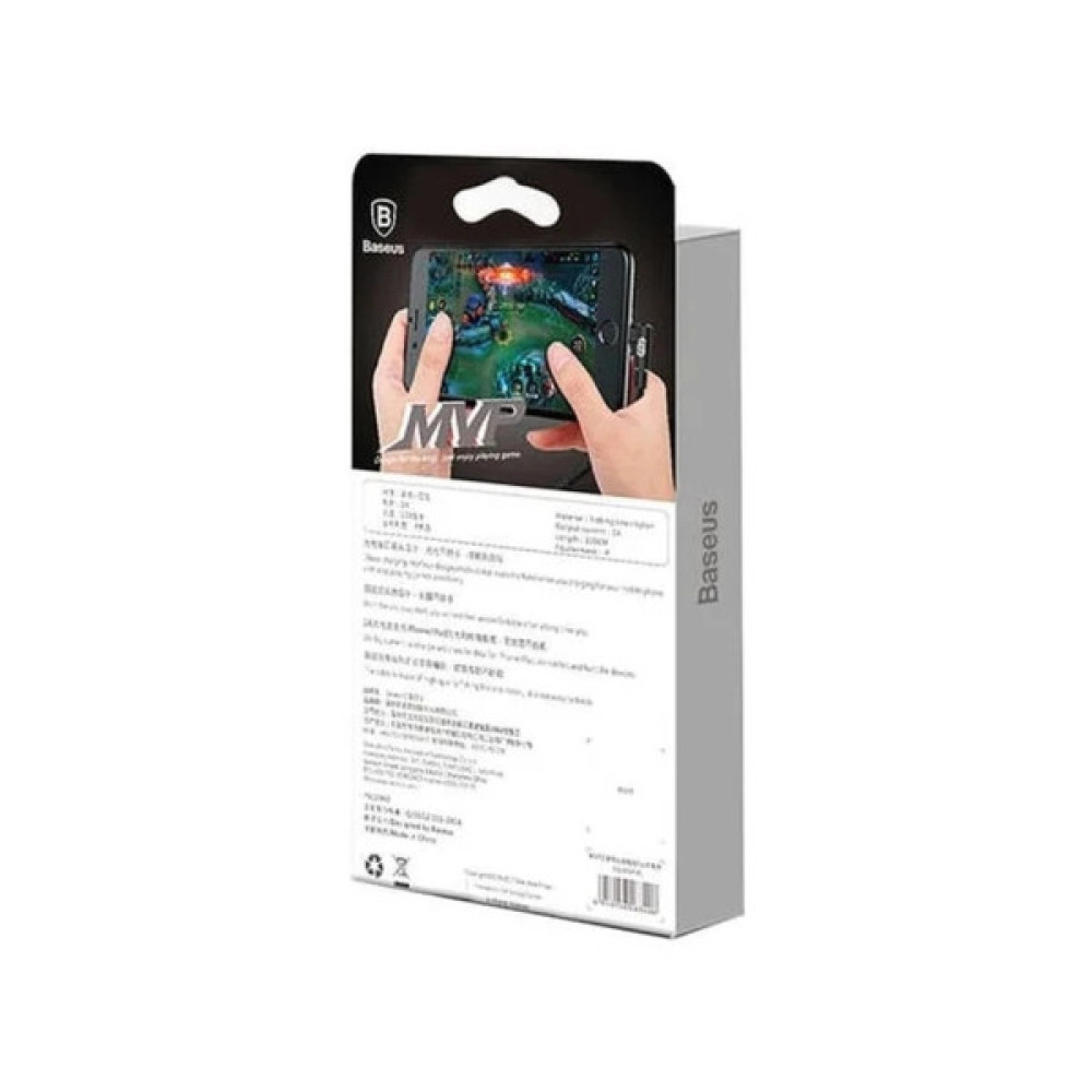 Дата кабель USB 2.0 AM to Lightning 2.0m 1.5A 90° corner blue Baseus (CALMVP-A03)