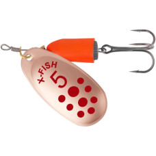 Блешня X-Fish Wolf 12,5g 5 Copper fire tiger (1917.05.68)