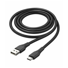 Дата кабель USB 2.0 AM to USB-C 1.0m 3A textured PVC black ColorWay (CW-CBUC094-BK)