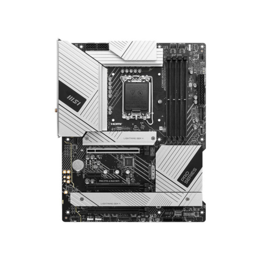 Материнcька плата MSI PRO Z790-A MAX WIFI s1700 Z790 4xDDR5 HDMI DP Wi-Fi BT ATX