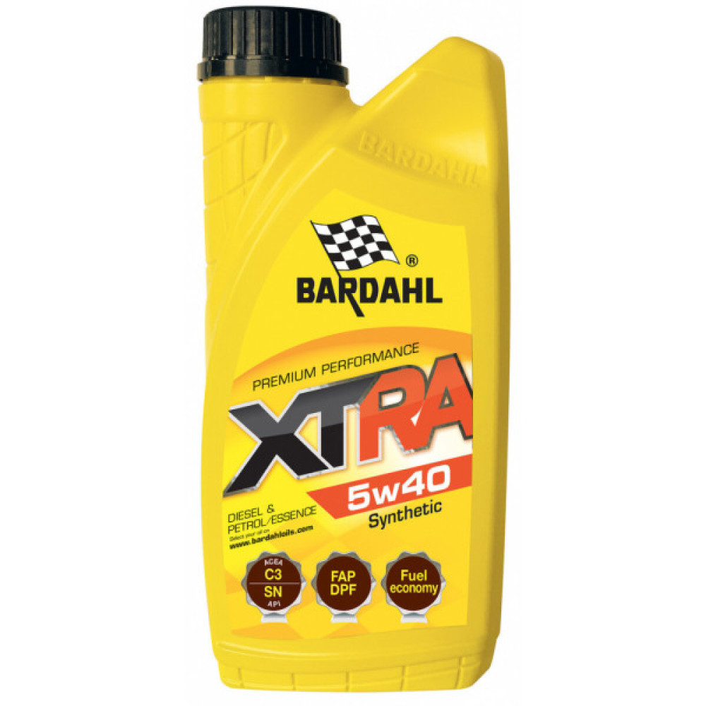 Моторна олива BARDAHL XTRA 5W40 1л (34121)