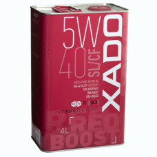 Моторна олива Xado Atomic Oil 5W-40 SL/CF RED BOOST 4л (XA 26206)