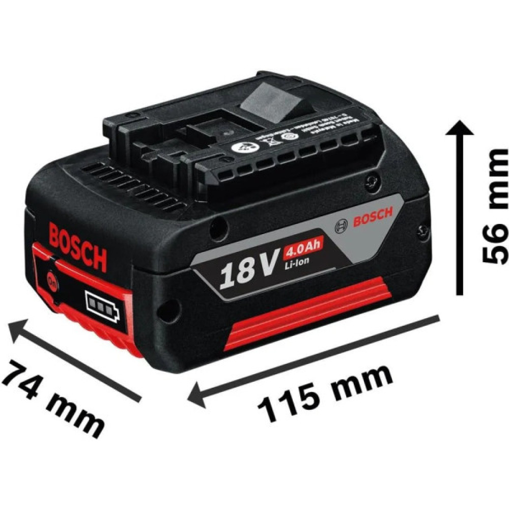 Акумулятор Bosch Professional GBA 18В 4А·год 1.1кг