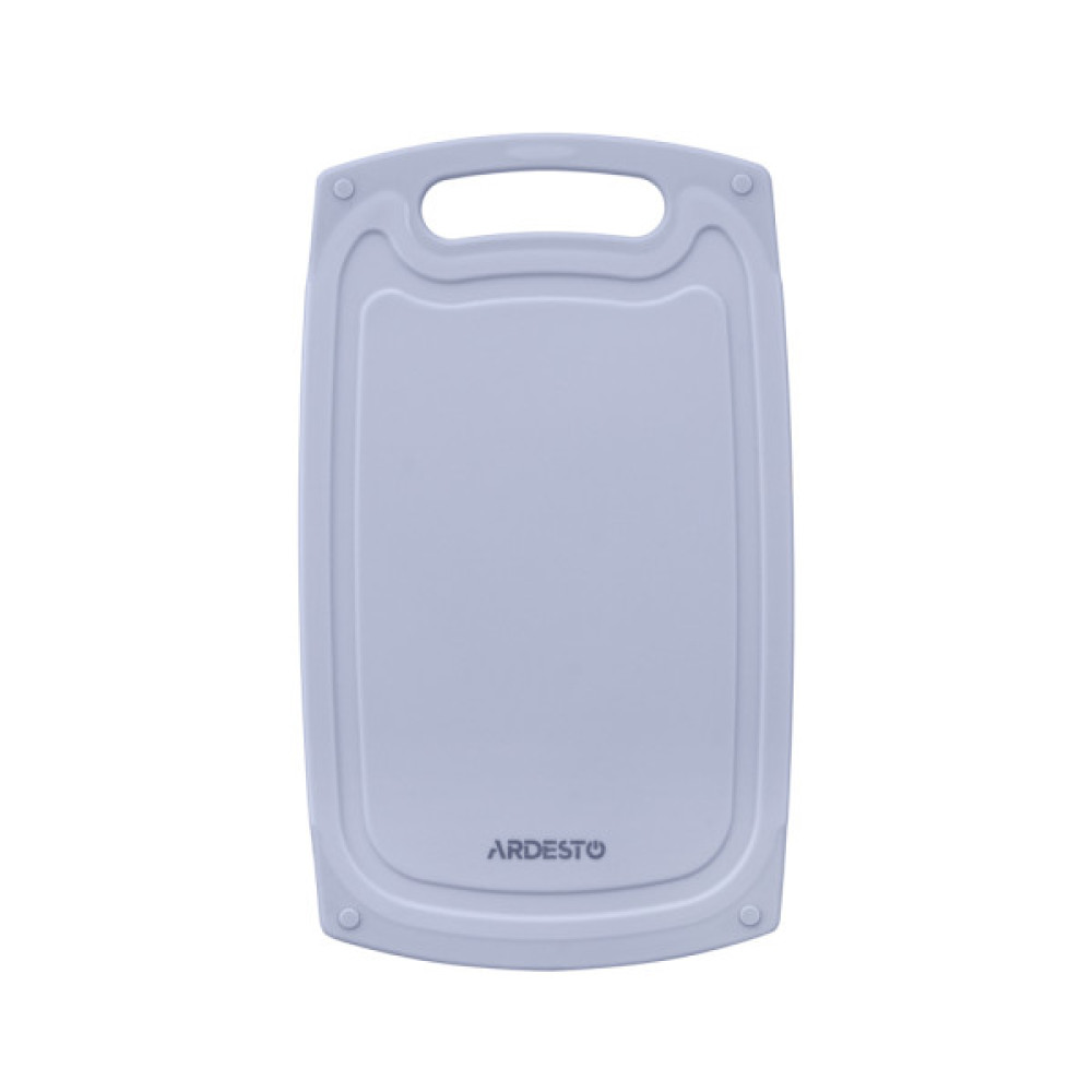 Дошка для нарізання Ardesto Gemini 40 х 24.5 х 0.9 см пластик, сірий (AR1440GR) Дошка для нарізання Ardesto Gemini 40 х 24.5 х 0.9 см пластик, сірий (AR1440GR)