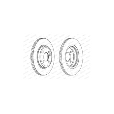 Гальмівний диск FERODO DDF1127