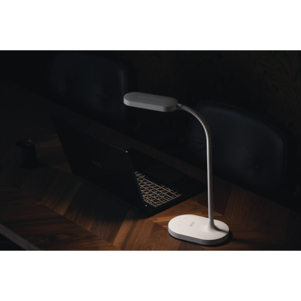 Настільна лампа 2E 9Вт 3000K 4000K 5700K 2200мАг USB-С без БЖ білий (2E-DL2236)