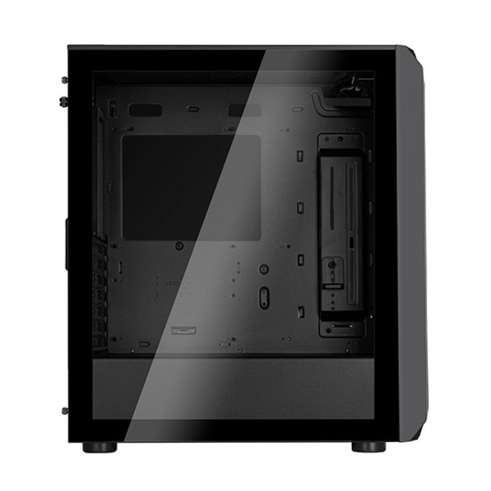 Корпус SilverStone Fara FA511Z-BG без БЖ, 2xUSB3.0, 3x120мм, ARGB VGA 360мм, LCS ready, TG Side Panel, ATX, чорний