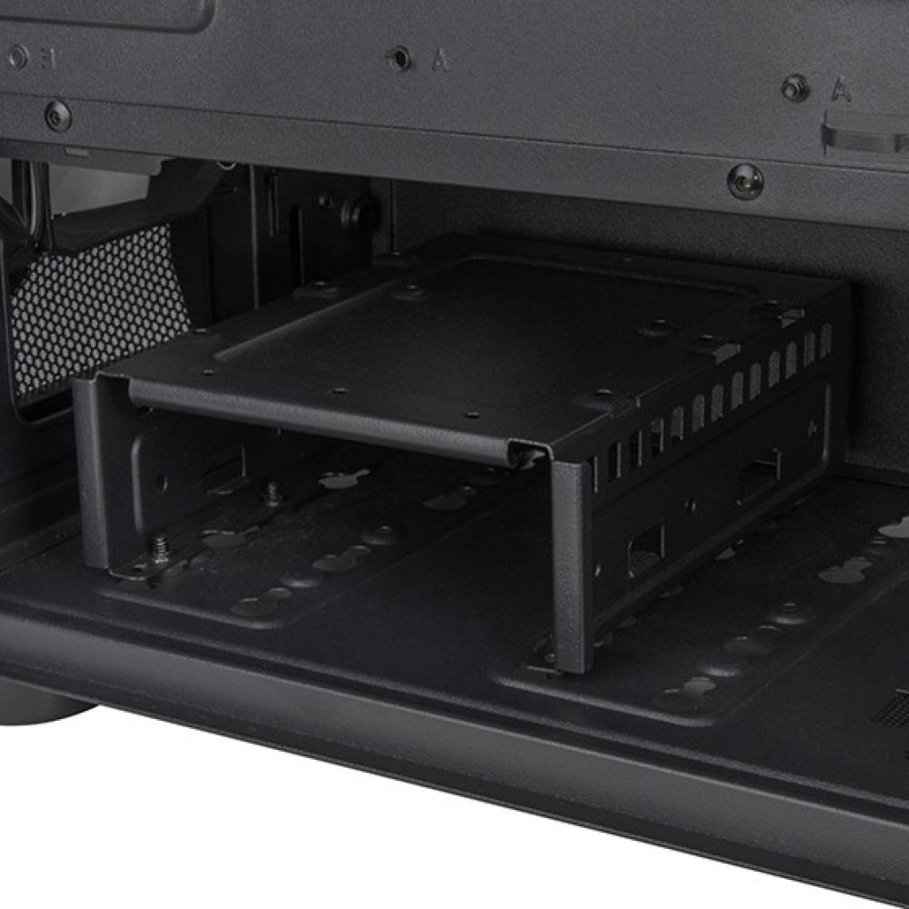 Корпус SilverStone Fara FA511Z-BG без БЖ, 2xUSB3.0, 3x120мм, ARGB VGA 360мм, LCS ready, TG Side Panel, ATX, чорний