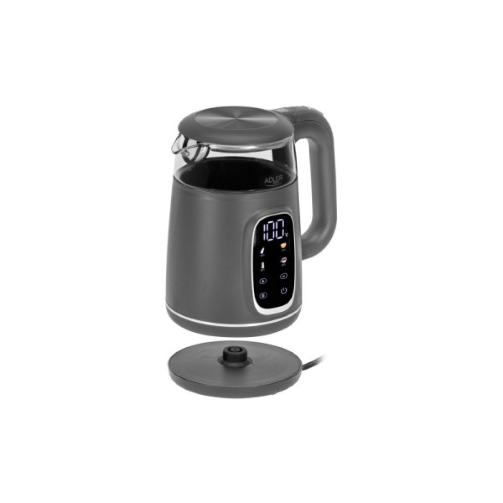 Електрочайник Adler AD 1305 grey