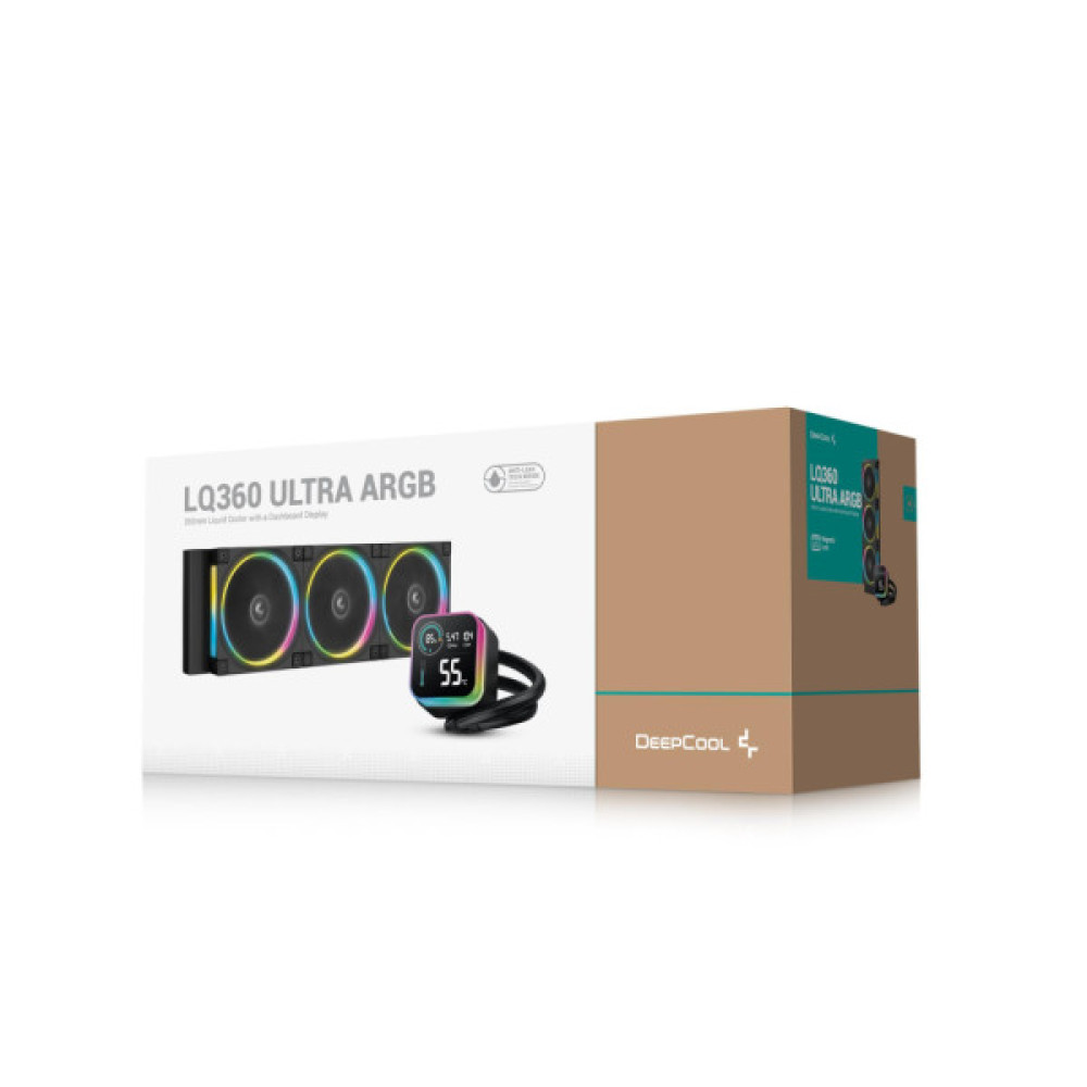 Система рідинного охолодження Deepcool LQ360 Ultra ARGB Black (R-LQ360-BKASMC-G-1)