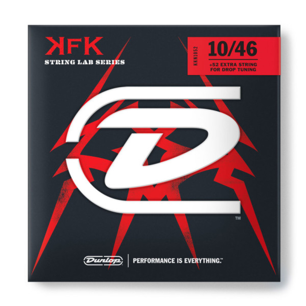Струни для гітари Jim Dunlop String Lab Series Kerry King Guitar Strings (10-52) (KKN1052)