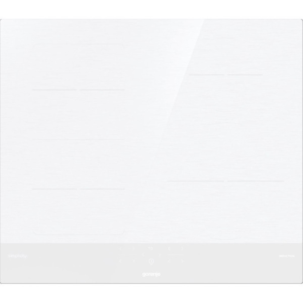 Варильна поверхня Gorenje індукційна, 60см, TouchControl, PowerBoost, блокування, білий