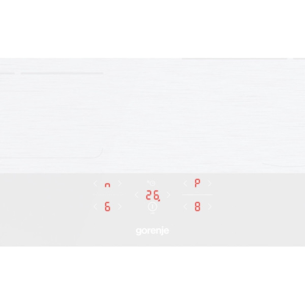 Варильна поверхня Gorenje індукційна, 60см, TouchControl, PowerBoost, блокування, білий