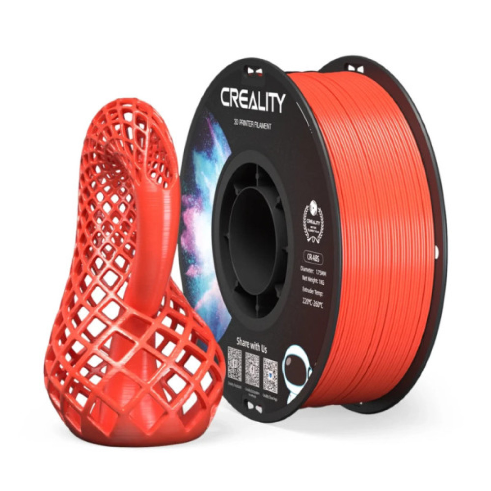 Пластик для 3D-принтера Creality ABS 1кг, 1.75мм, red (3301020032)