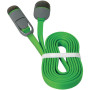 Дата кабель USB 2.0 AM to Lightning + Micro 5P 1.0m green Defender (87489) Дата кабель USB 2.0 AM to Lightning + Micro 5P 1.0m green Defender (87489)