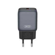Зарядний пристрій XO USB QC3.0 18W black (L152_Black)