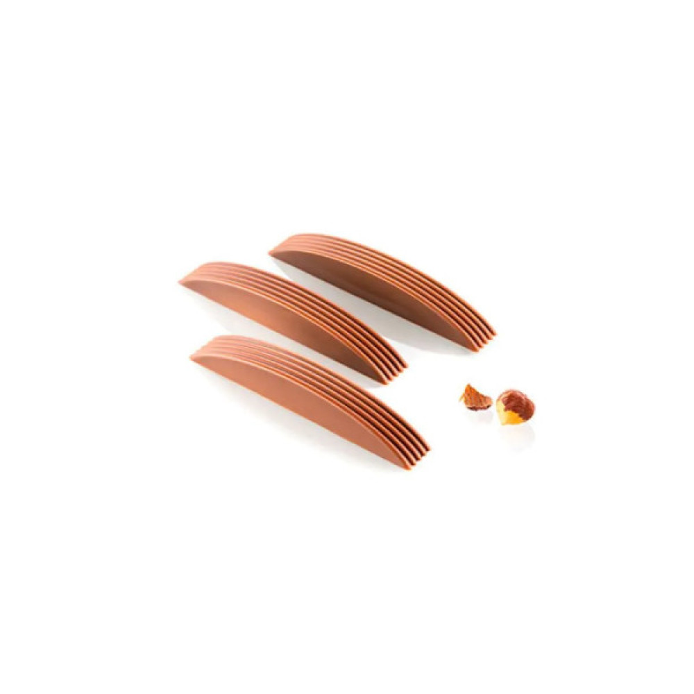 Форма для шоколаду Silikomart Riga B 119x18 h17 мм 10 шт (CH006)