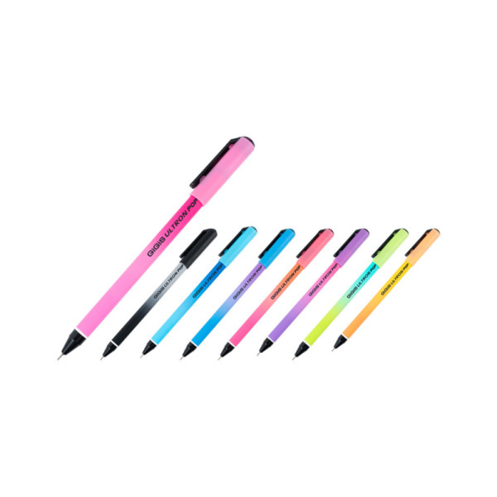 Ручка кулькова Unimax Ultron POP 2х, синя (UX-152-02)