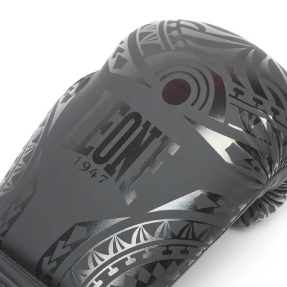 Боксерські рукавички Leone GN329 Haka Black 16 oz (GN329_Black_16oz)