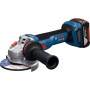 Шліфмашина кутова акумуляторна Bosch Professional GWS 18V-11S 125мм 18В 1x5А·год 0-9000об·хв 1.7кг кейс ЗП GAL1880CV Шліфмашина кутова акумуляторна Bosch Professional GWS 18V-11S 125мм 18В 1x5А·год 0-9000об·хв 1.7кг кейс ЗП GAL1880CV