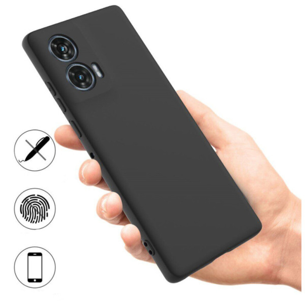 Чохол до мобільного телефона BeCover Motorola Edge 50 Fusion Black (712742) Чохол до мобільного телефона BeCover Motorola Edge 50 Fusion Black (712742)