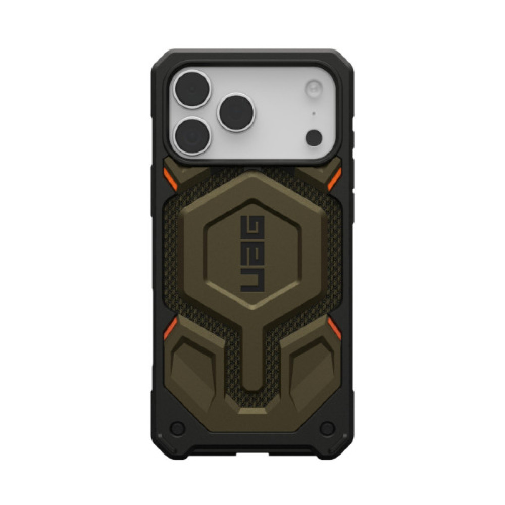 Чохол до мобільного телефона UAG iPhone 17 Pro Max Monarch Pro MagSafe Kevlar Element Green (11451411397B) Чохол до мобільного телефона UAG iPhone 17 Pro Max Monarch Pro MagSafe Kevlar Element Green (11451411397B)