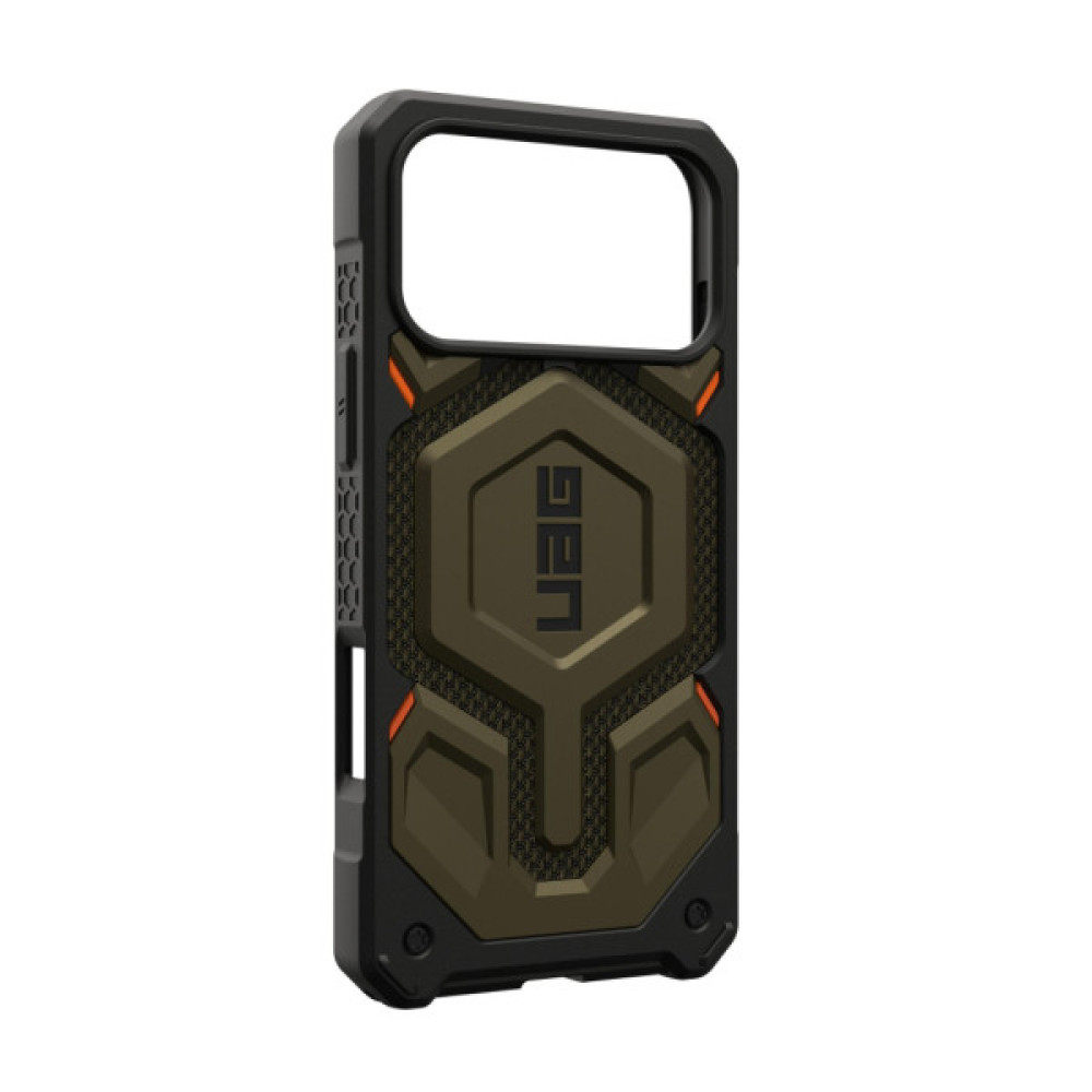 Чохол до мобільного телефона UAG iPhone 17 Pro Max Monarch Pro MagSafe Kevlar Element Green (11451411397B) Чохол до мобільного телефона UAG iPhone 17 Pro Max Monarch Pro MagSafe Kevlar Element Green (11451411397B)