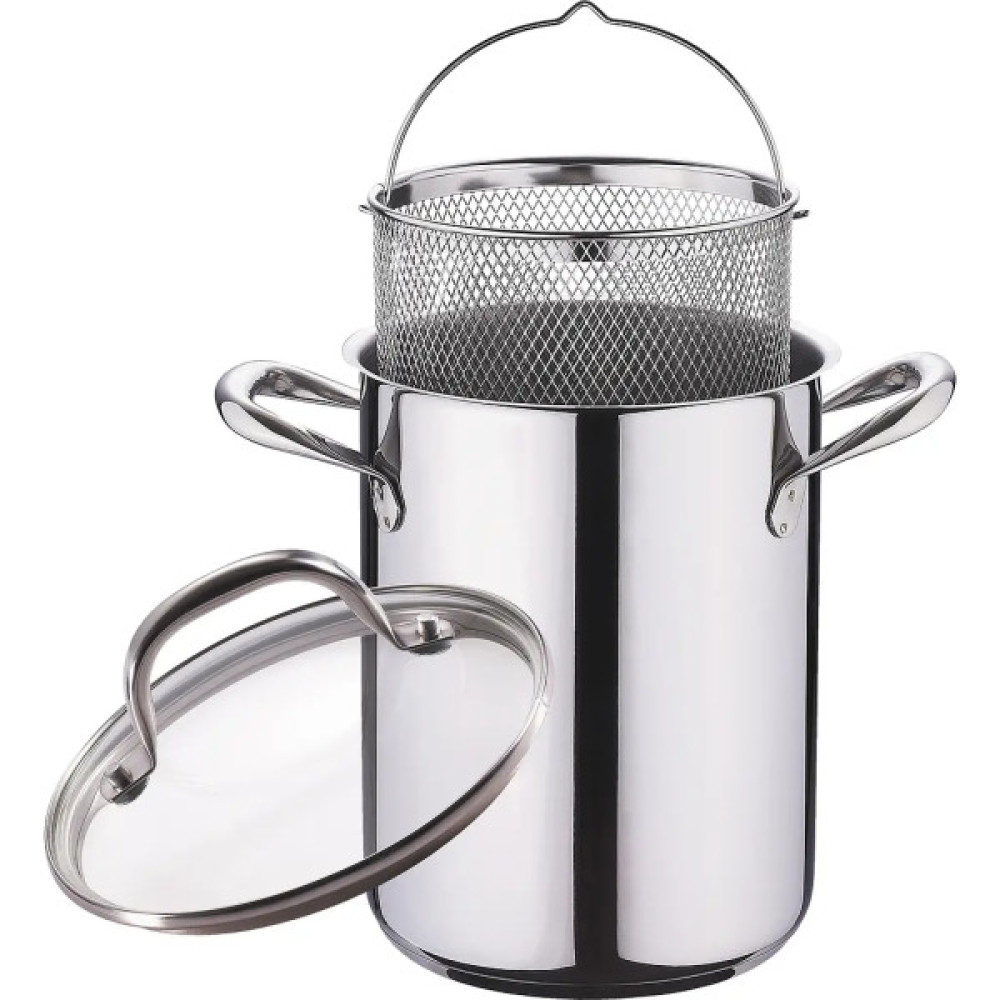 Каструля Bergner Gourmet, для пасти з кришкою 4,2 л (BG-6379) Каструля Bergner Gourmet, для пасти з кришкою 4,2 л (BG-6379)