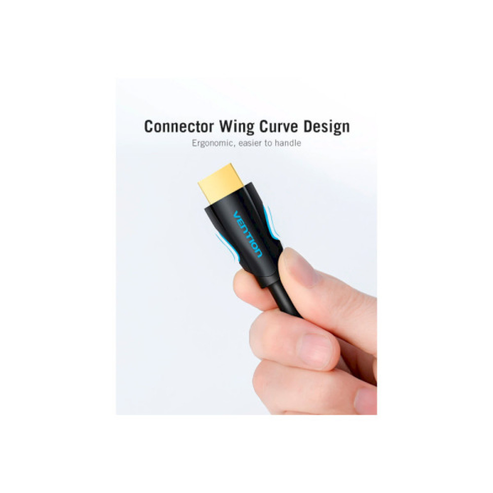 Кабель мультимедійний HDMI to HDMI 15.0m V2.0 4K 30Hz PVC VENTION (VAA-M02-B1500)