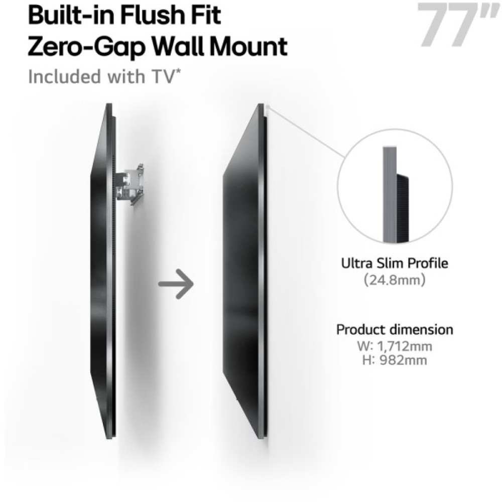 Телевізор LG OLED77G54LW