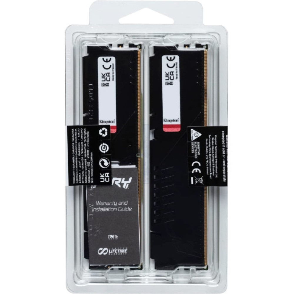 Пам'ять ПК Kingston DDR5 64GB KIT (32GBx2) 6000 FURY Beast EXPO