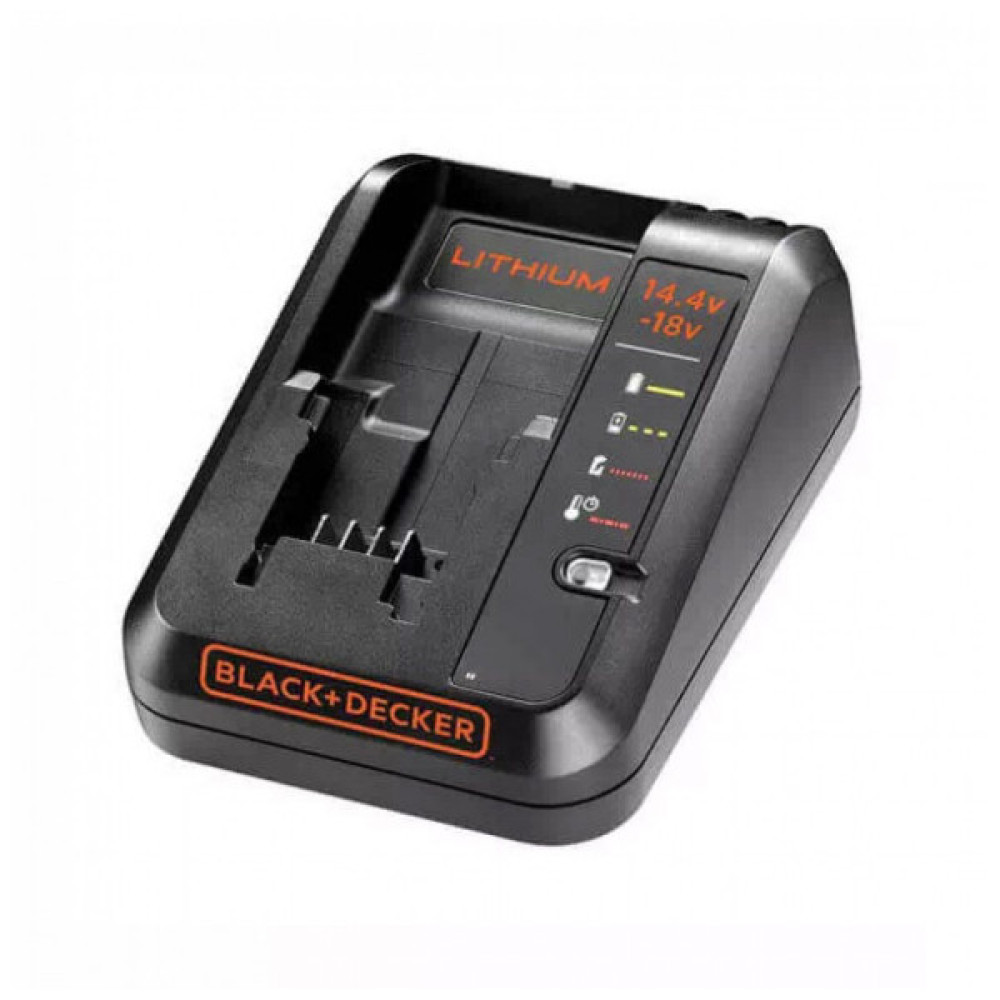 Зарядний пристрій для акумуляторів інструменту Black&Decker 14.4V, 18V, струм 1A (BDC1A15)