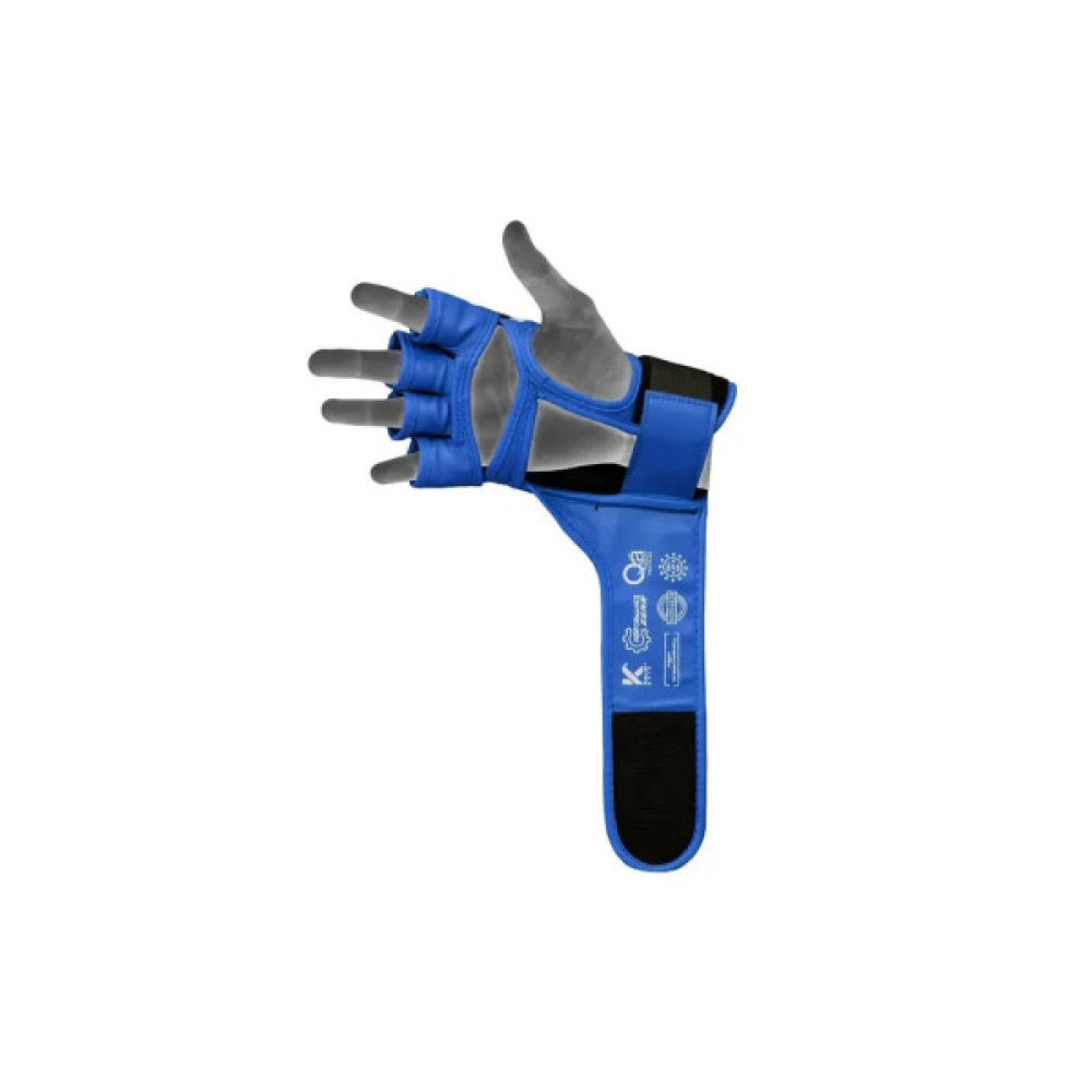 Рукавички для MMA RDX Aura Plus T-17 Blue/Black S (GGR-T17UB-S+)