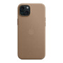 Чохол до мобільного телефона Apple iPhone 15 Plus FineWoven Case with MagSafe Taupe (MT473ZM/A) Чохол до мобільного телефона Apple iPhone 15 Plus FineWoven Case with MagSafe Taupe (MT473ZM/A)