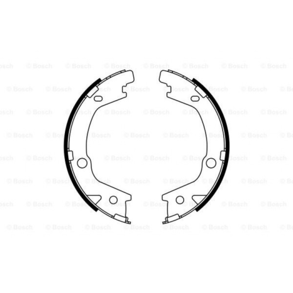 Гальмівні колодки Bosch 0 986 487 770