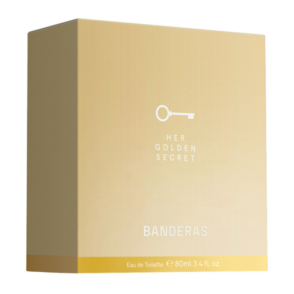 Туалетна вода Banderas Her Golden Secret 80 мл (8411061081006)