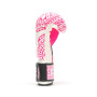 Боксерські рукавички Leone GN329 Haka White/Pink 10 oz (GN329_White/Pink_10oz)