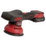 Шліфувальна машина Vitals Master, PS 1812c BL Kit, 18V, 2Ah, 125мм, 0–5500об/хв, ЗП, 1.59кг (243620)